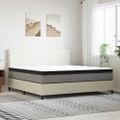 vidaXL Taštičkový pružinový matrac stredne tvrdý plus 200x200 cm