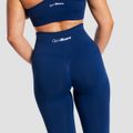 Dámske bezšvové legíny Sculpt Navy - GymBeam, veľkosť L