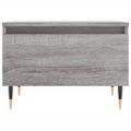 vidaXL Konferenčné stolíky 2 ks sivé sonoma 50x46x35 cm kompoz. drevo