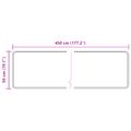 vidaXL Behúň MARSA Antracitová 50 x 450 cm Polyester a PVC