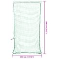 vidaXL Sieť na prívesný vozík s elastickým lanom, zelená 8x3,5 m, PP