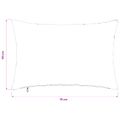 vidaXL Poťah na podložku 6 pcs HEERLEN Svetlosivá 50 x 75 cm Bouclé