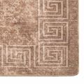 vidaXL Behúň MARSA Biela 50 x 100 cm Polyester a PVC