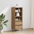 vidaXL Highboard Remeselný dub 40 x 36 x 110 cm Kompozitné drevo
