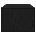 vidaXL Konferenčný stolík Čierny dub 102 x 50 x 35 cm Kompozitné drevo