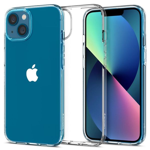 Puzdro Spigen Liquid Crystal pre iPhone 13 6,1" priehľadné