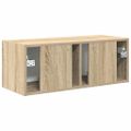 vidaXL TV nástenná skriňa 78,5 x 31 x 29,5 cm Sonoma Kompozitné drevo