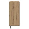 vidaXL Servírovacia skriňa Remeselný dub 69,5 x 34 x 90 cm