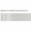 vidaXL Obrubník trávnika 450 x 10 cm Nerezová oceľ Strieborná