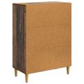 vidaXL Servírovacia skriňa Staré drevo 66 x 34,5 x 90 cm