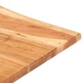 vidaXL Barový stolík s nepravidelnými hranami 60x60x110 cm akáciový masív