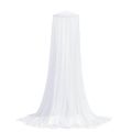 vidaXL Moskytiéra na posteľ 220 sieťovina biela 56x56x220 cm