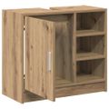 vidaXL Kúpeľňová skriňa Remeselný dub 63 x 29 x 55 cm Kompozitné drevo