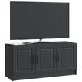 vidaXL TV skrinka Čierna 99 x 34,5 x 47 cm Kompozitné drevo