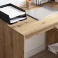 vidaXL Stôl Remeselný dub Kompozitné drevo 108 x 55 x 103.5 cm