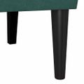 vidaXL Chesterfield lavica Tmavozelená 112 x 65,5 x 75 cm Zamat