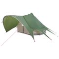 vidaXL Teepee stan pre 3 osoby 3-miestny Zelená a šedá