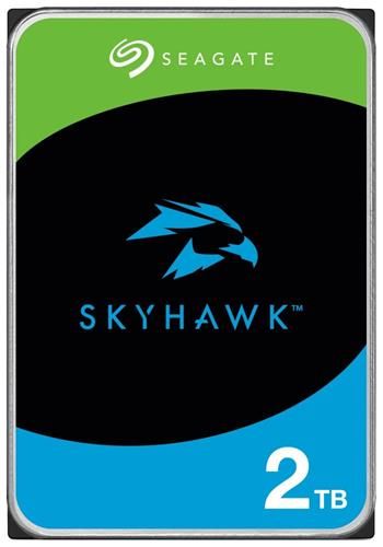 Seagate SkyHawk/2TB/HDD/3.5"/SATA/5400 RPM/3R Pevný disk, interný, 2TB, SATA III, 3,5", 7200 rpm, 256MB