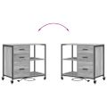 vidaXL Kabinet s nabíjacou stanicou 76 x 41 x 72 cm Kompozitné drevo