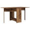 vidaXL Jedálenský stôl 138 x 70 x 73,5 cm Kompozitné drevo Staré drevo
