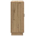 vidaXL Servírovacia skriňa Dub artisan 66 x 34,5 x 87 cm