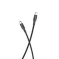 XO kábel NB-Q199 PD USB-C - USB-C 1,5m 100W čierny