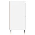 vidaXL Komoda biela 60x35x70 cm spracované drevo