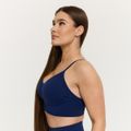 Bezšvová športová podprsenka Sculpt Navy - GymBeam, veľkosť L