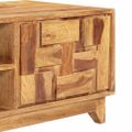 vidaXL TV skrinka 90x45x40 cm, drevený masív
