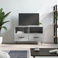 vidaXL TV skrinka sivý dub sonoma 80x36x50 cm spracované drevo