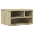 vidaXL Stojan na tlačiareň dub sonoma 40x32x22,5 cm kompozitné drevo