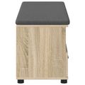 vidaXL Predsieňová lavica Sonoma dub 100 x 38 x 46 cm