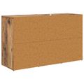 vidaXL Servírovacia skriňa Staré drevo 100 x 33 x 59,5 cm