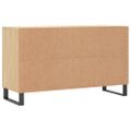 vidaXL Botník dub sonoma 102x36x60 cm spracované drevo