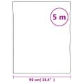 vidaXL Nálepky na nábytok samolepiace vzhľad dreva 90x500 cm PVC