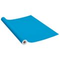 vidaXL Samolepiacia fólia na nábytok azúrová 500x90 cm PVC