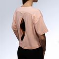 Dámske tričko Cropped Peach - Champion, veľkosť XS, veľkosť oblečenia XS