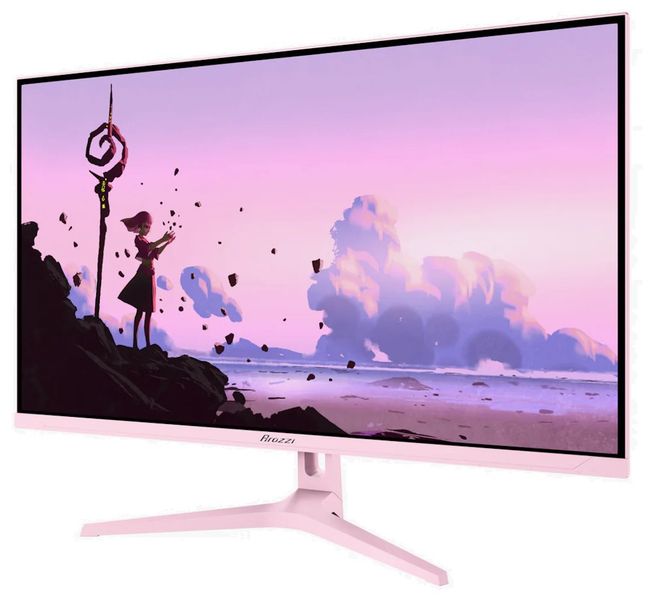 AROZZI NOVA herní monitor 32" 32T2K180 Pink/ LED/ 2560x1440/ 180Hz/ IPS/ 1000:1/ 1ms/ 2xHDMI/ DP/ růžový LED monitor, herní, 31,5", IPS, 2560×1440, 16:9, 1ms, 180Hz, 2× HDMI, DisplayPort, repro, ružový, en. tr. G