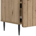 vidaXL TV skrinka 102 x 34,5 x 50 cm Dub artisan Kompozitné drevo