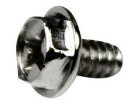 Screw kit - silver - 0.2 in (pack of 50) - SCREW6_32 - Sada skrutiek - strieborná - 0,6 cm (balenie 50) - pre P/N: PCSCREWKIT