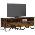 vidaXL TV stolík dub sonoma 122x34x41 cm kompozitné drevo