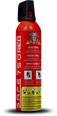 Hasiaci sprej SAFE 750 RED 750ml penový