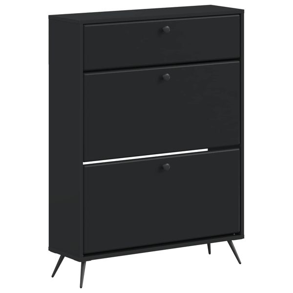 vidaXL Skriňa na topánky BREDA 78 x 24 x 103 cm Kompozitné drevo