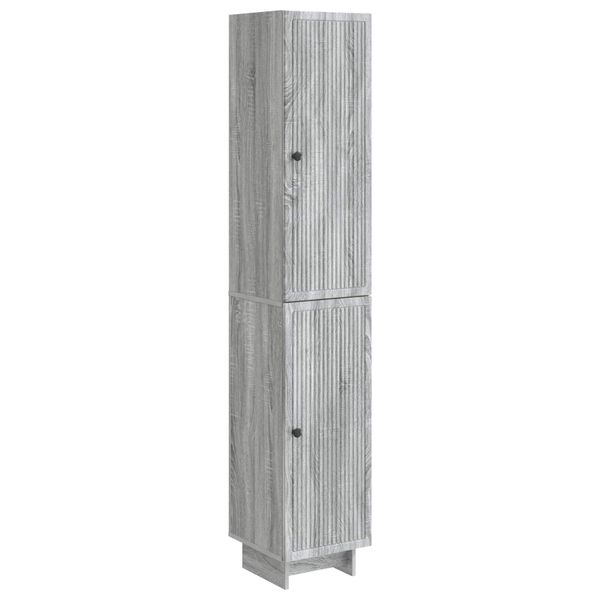 vidaXL Sada skríň 2 pcs Sivý Sonoma 34,5 x 33 x 90 cm Kompozitné drevo