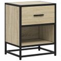 vidaXL Nočné stolíky 2 ks dub sonoma 40x31x50 cm kompozitné drevo