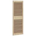 vidaXL Skříňové dvere s dverami 2 ks Prírodná 49,5 x 2,1 x 140,5 cm