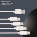 MEDIARANGE Batérie nabíjateľné AA, USB-C, 4ks