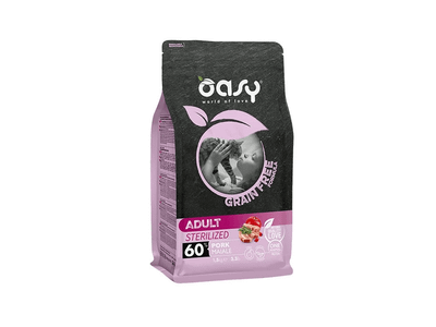 OADGCASM0030 Oasy Grain free Sterilized Pork 0,3kg