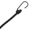 vidaXL Bungee šnúry s reflexnými pásikmi a háčikmi 10 ks 46 cm