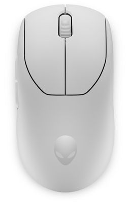 Dell Alienware Pre/Herná/Optická/Pre pravákov/26 000 DPI/Drôtová+bezdrôtová/Biela